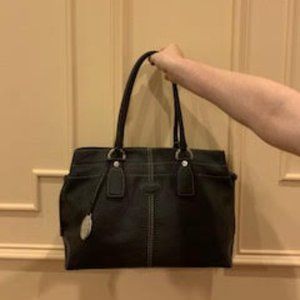 Vintage Black Tods Purse